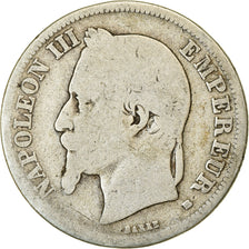 Münze, Frankreich, Napoleon III, Napoléon III, 2 Francs, 1866, Strasbourg