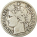 Moneta, Francia, Cérès, 2 Francs, 1871, Bordeaux, MB+, Argento, KM:817.2