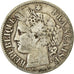 Coin, France, Cérès, 2 Francs, 1872, Bordeaux, VF(30-35), Silver, KM:817.2