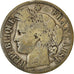 Coin, France, Cérès, 2 Francs, 1872, Bordeaux, VF(20-25), Silver, KM:817.2