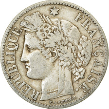 Münze, Frankreich, Cérès, 2 Francs, 1887, Paris, S, Silber, KM:817.1