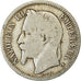 Moneda, Francia, Napoleon III, Napoléon III, Franc, 1868, Paris, BC+, Plata