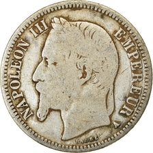 Munten, Frankrijk, Napoleon III, Napoléon III, Franc, 1868, Paris, FR, Zilver