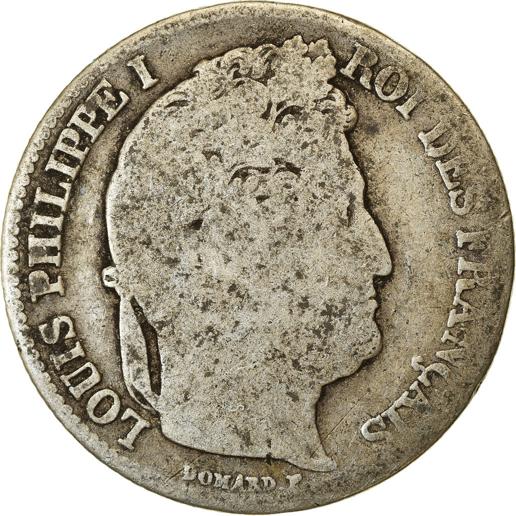Munten, Frankrijk, Louis-Philippe, Franc, 1838, Rouen, ZG+, Zilver, KM:748.2