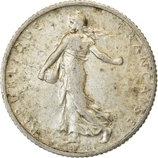 Coin, France, Semeuse, Franc, 1906, Paris, VF(30-35), Silver, KM:844.1