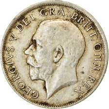 Coin, Great Britain, George V, Shilling, 1918, EF(40-45), Silver, KM:816