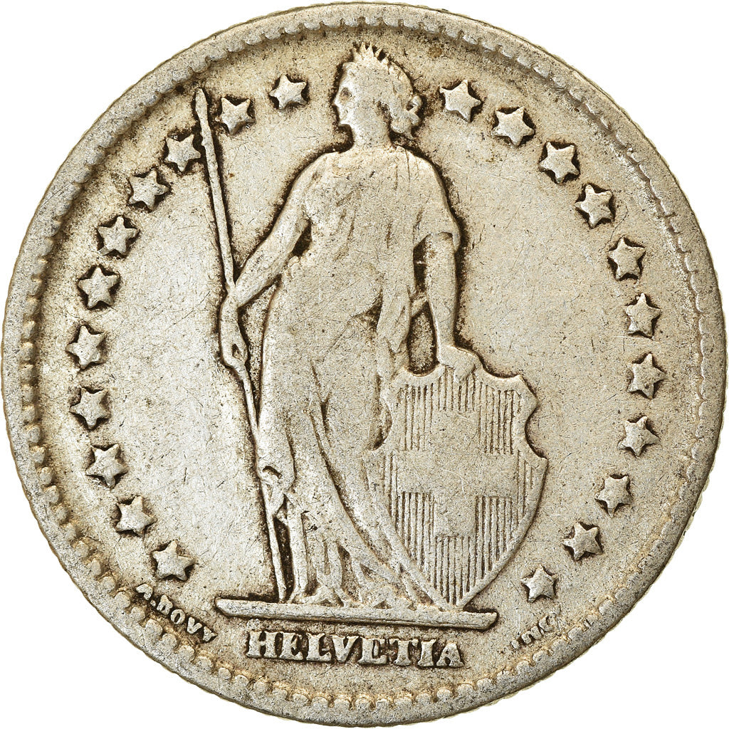 Coin, Switzerland, Franc, 1903, Bern, VF(30-35), Silver, KM:24