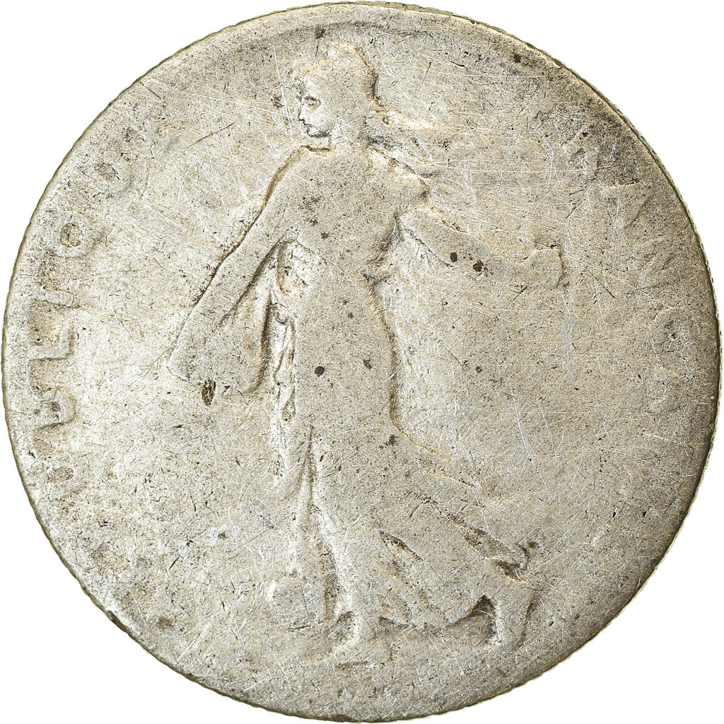 Moneda, Francia, Semeuse, 50 Centimes, 1903, Paris, BC, Plata, KM:854