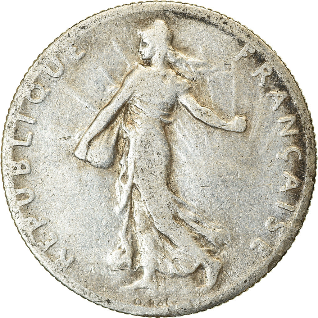 Coin, France, Semeuse, 50 Centimes, 1904, Paris, VF(30-35), Silver, KM:854