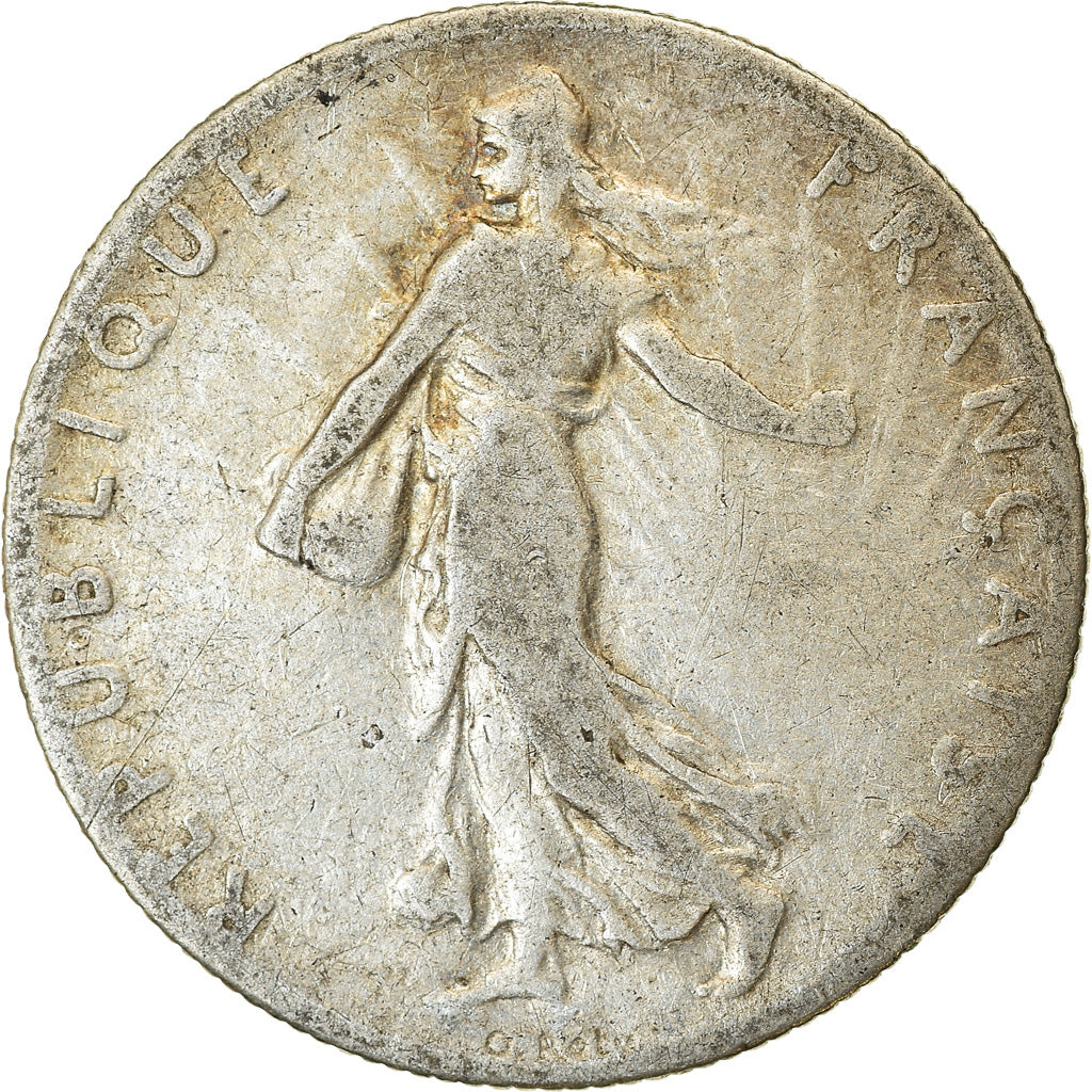 Münze, Frankreich, Semeuse, 50 Centimes, 1906, Paris, S+, Silber, KM:854