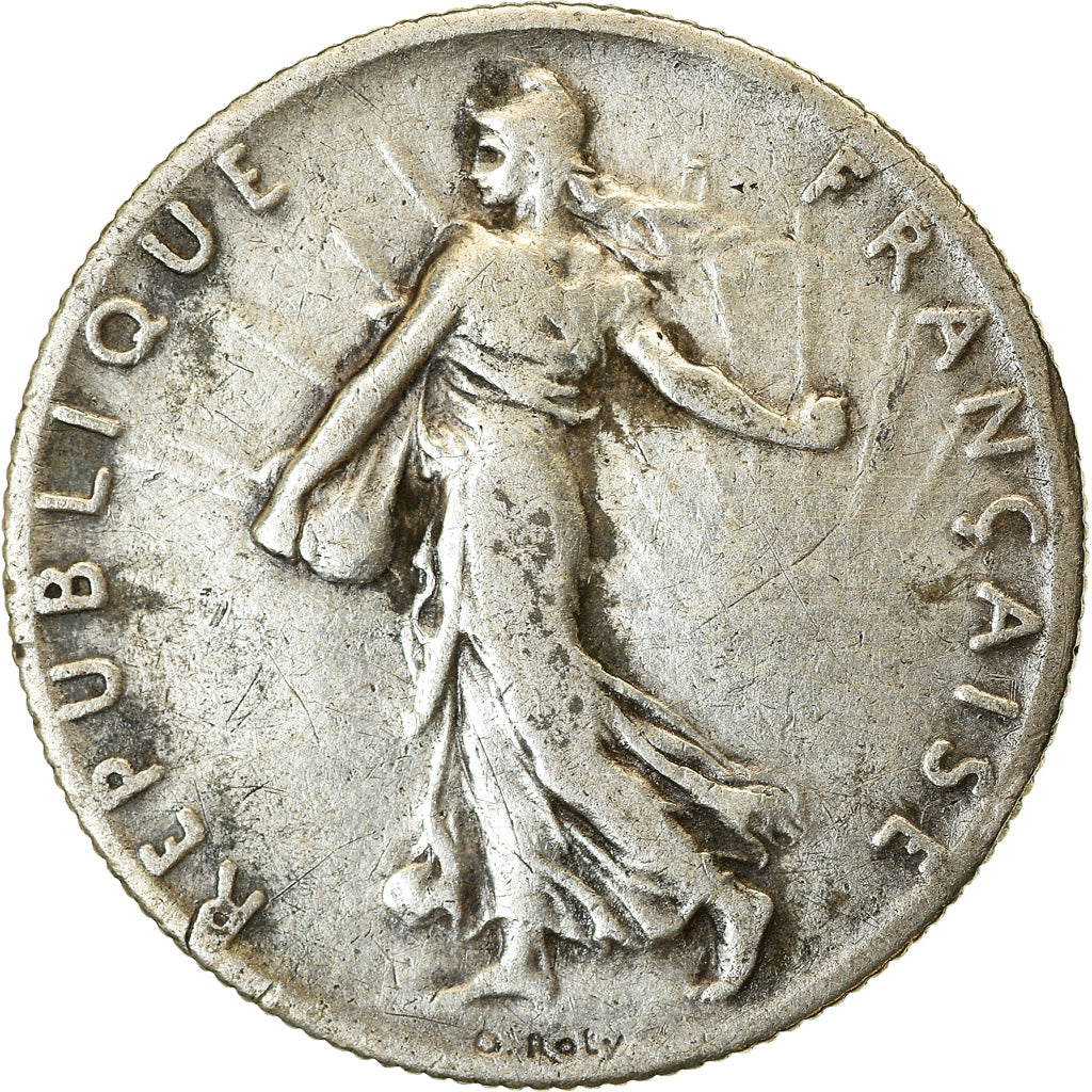 Monnaie, France, Semeuse, 50 Centimes, 1912, Paris, TTB, Argent, Gadoury:420