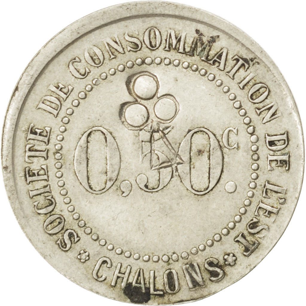 Coin, France, 50 Centimes, EF(40-45), Maillechort, Elie:25.3var
