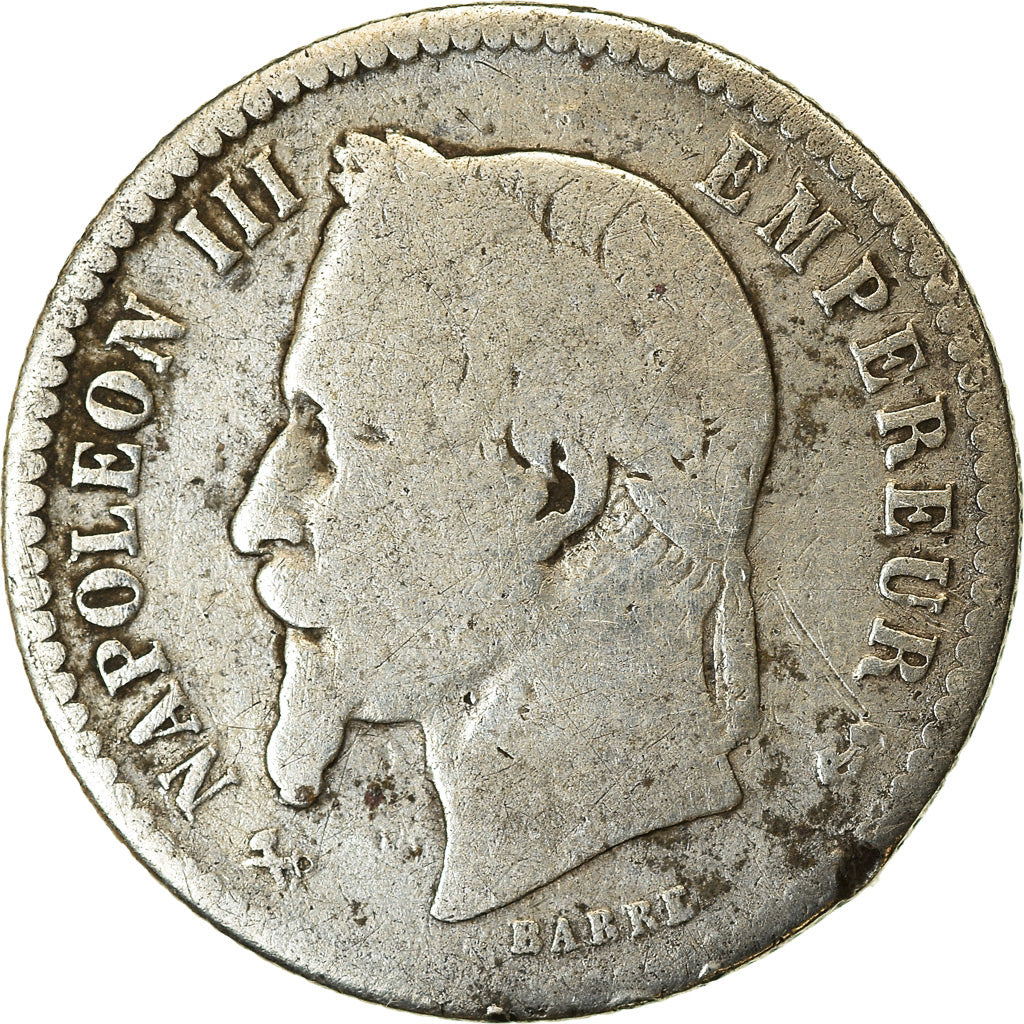 Coin, France, Napoleon III, Napoléon III, 50 Centimes, 1864, Bordeaux
