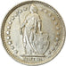 Coin, Switzerland, 1/2 Franc, 1914, Bern, AU(55-58), Silver, KM:23