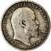 Coin, Great Britain, Edward VII, 3 Pence, 1902, VF(30-35), Silver, KM:797.1