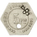 Coin, France, 5 Francs, EF(40-45), Maillechort, Elie:25.5var