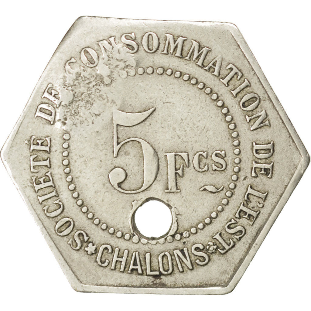 Coin, France, 5 Francs, EF(40-45), Maillechort, Elie:25.5var