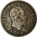 Moneta, Italia, Vittorio Emanuele II, 50 Centesimi, 1866, Milan, MB, Argento