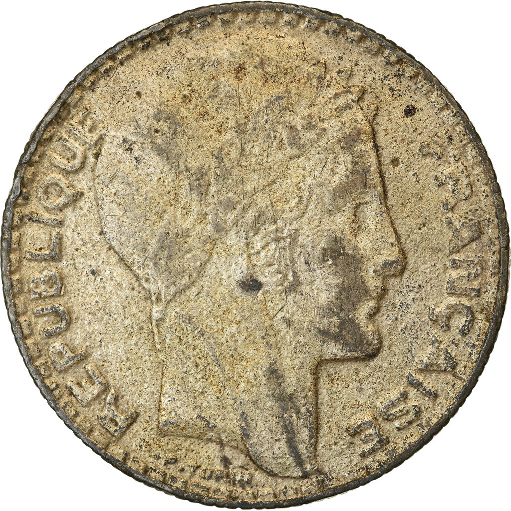 Monnaie, France, Turin, 20 Francs, 1933, Paris, Faux d'époque, TB, Argent