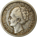 Coin, Curacao, 1/4 Gulden, 1944, Denver, USA, EF(40-45), Silver, KM:44