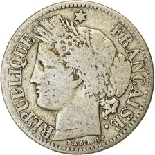 Coin, France, Cérès, 2 Francs, 1871, Bordeaux, F(12-15), Silver, KM:816.2