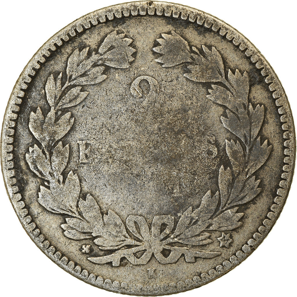 Münze, Frankreich, Cérès, 2 Francs, 1871, Bordeaux, S, Silber, KM:816.2