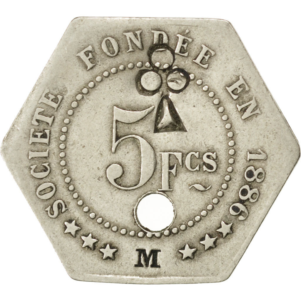 Coin, France, 5 Francs, EF(40-45), Maillechort, Elie:25.5var