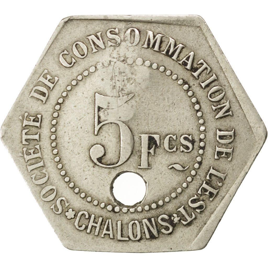 Coin, France, 5 Francs, EF(40-45), Maillechort, Elie:25.5var