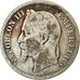 Moeda, França, Napoleon III, Napoléon III, 2 Francs, 1869, Paris, VF(20-25)