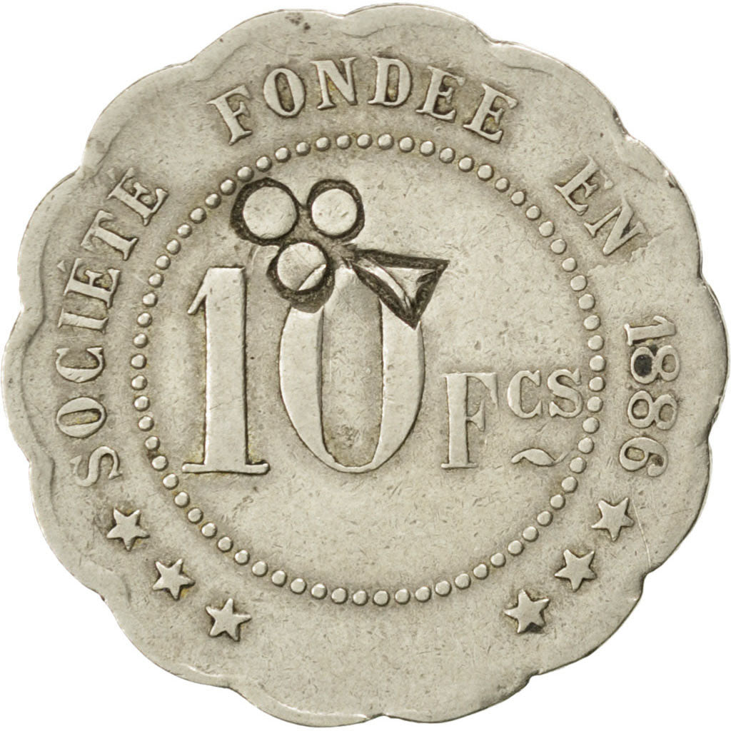 Coin, France, 10 Francs, EF(40-45), Maillechort, Elie:25.6var