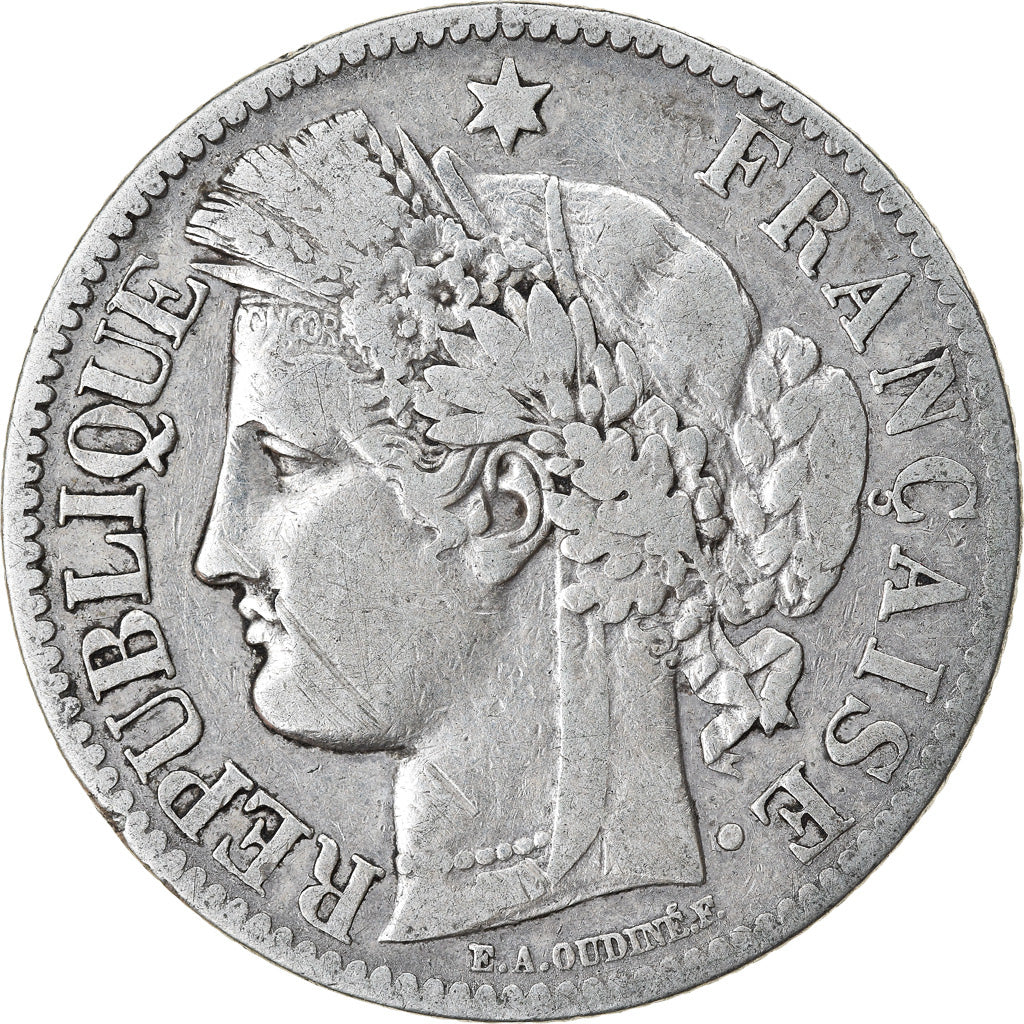 Münze, Frankreich, Cérès, 2 Francs, 1888, Paris, S, Silber, KM:817.1