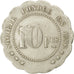 Coin, France, 10 Francs, EF(40-45), Maillechort, Elie:25.6var