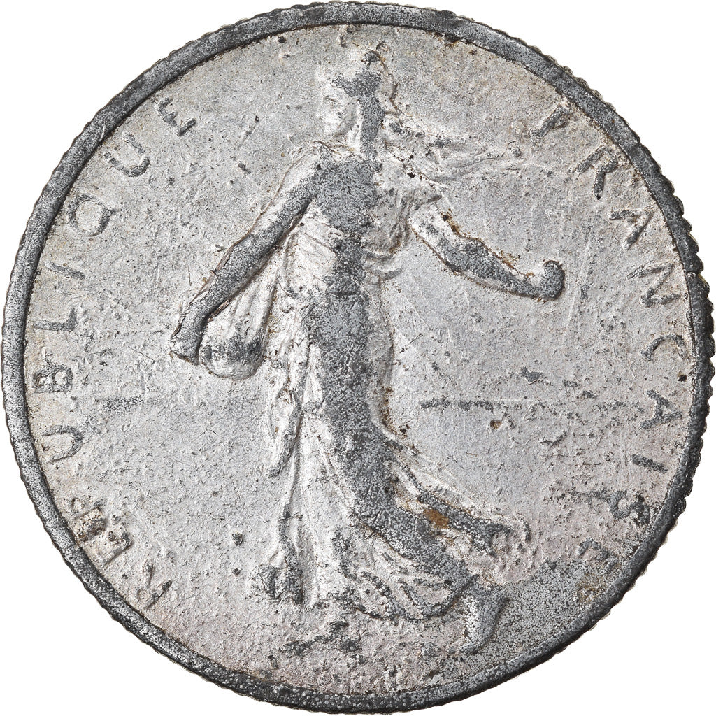 Coin, France, Semeuse, 2 Francs, 1914, Paris, Contemporary forgery, VF(20-25)