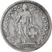 Coin, Switzerland, 2 Francs, 1874, Bern, VF(30-35), Silver, KM:21
