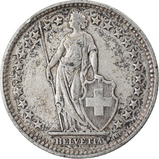 Coin, Switzerland, 2 Francs, 1939, Bern, EF(40-45), Silver, KM:21
