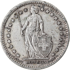 Coin, Switzerland, 2 Francs, 1944, VF(30-35), Silver, KM:21