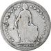 Monnaie, Suisse, Franc, 1880, Bern, TB, Argent, KM:24