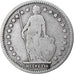 Monnaie, Suisse, Franc, 1894, Paris, TB, Argent, KM:24