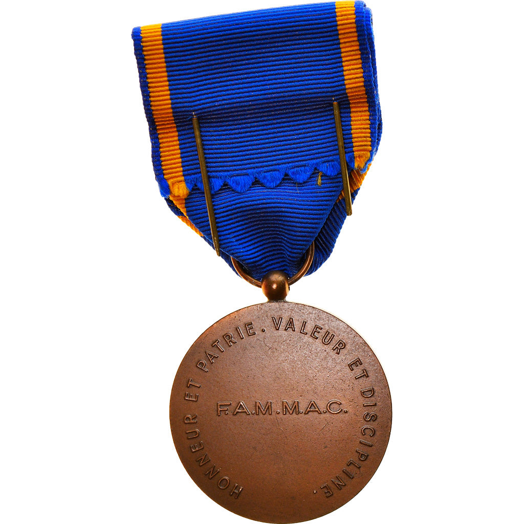 Frankrijk, Valeur et Discipline, F.A.M.M.A.C, Shipping, Medaille, Excellent
