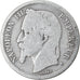 Coin, France, Napoleon III, Napoléon III, Franc, 1866, Bordeaux, VF(20-25)