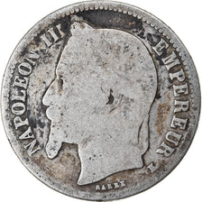 Coin, France, Napoleon III, Napoléon III, Franc, 1867, Bordeaux, F(12-15)