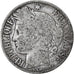 Moneta, Francia, Cérès, Franc, 1872, Bordeaux, MB, Argento, KM:822.2