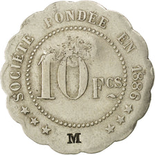 Coin, France, 10 Francs, EF(40-45), Maillechort, Elie:25.6var