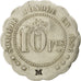 Coin, France, 10 Francs, EF(40-45), Maillechort, Elie:25.6var