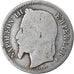Coin, France, Napoleon III, Napoléon III, Franc, 1869, Paris, F(12-15), Silver