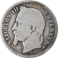 Munten, Frankrijk, Napoleon III, Napoléon III, Franc, 1869, Paris, ZG+, Zilver
