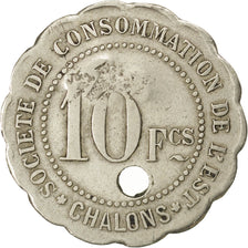 Monnaie, France, 10 Francs, TTB, Maillechort, Elie:25.6var