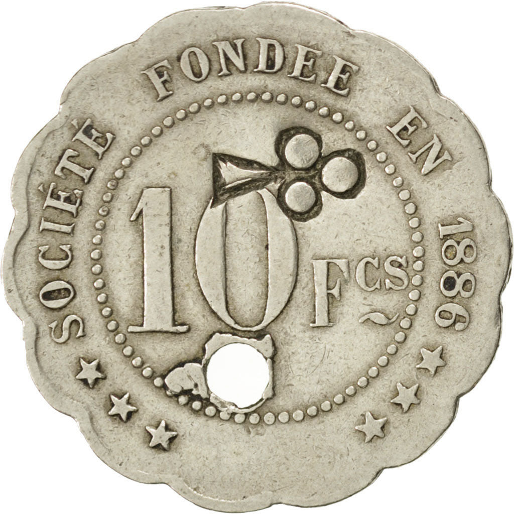 Coin, France, 10 Francs, EF(40-45), Maillechort, Elie:25.6var