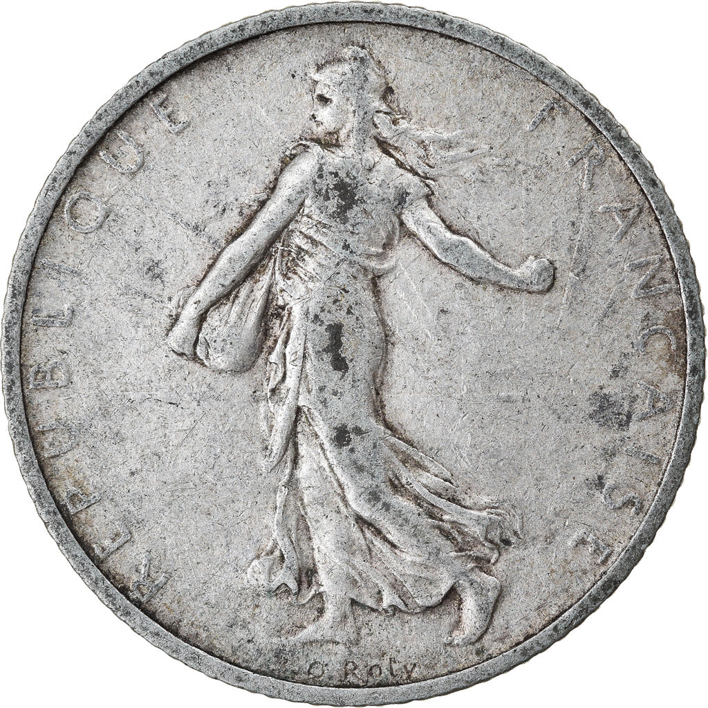 Moeda, França, Semeuse, Franc, 1899, Paris, VF(30-35), Prata, KM:844.1