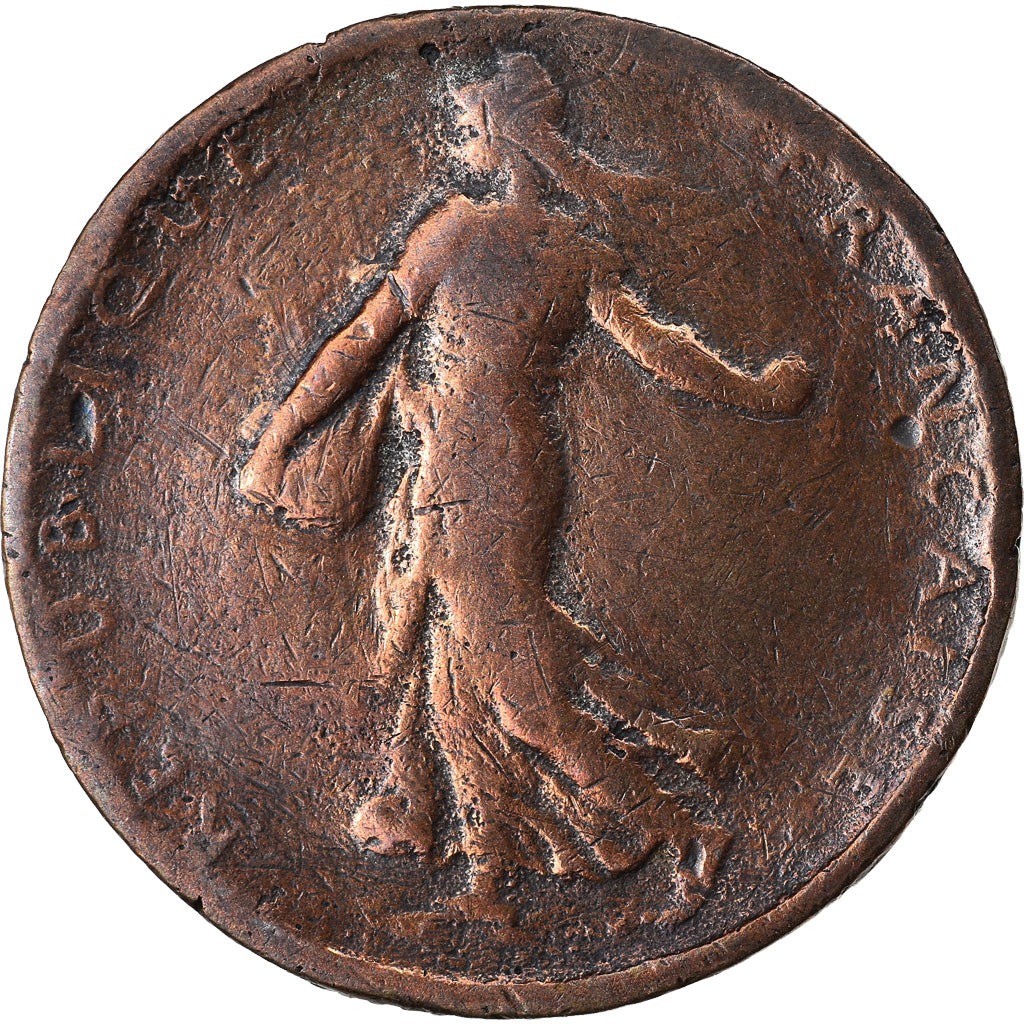 Coin, France, Semeuse, Franc, 1899, Paris, Contemporary forgery, VF(20-25)